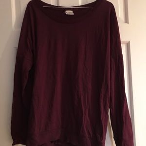 Burgundy Crewneck